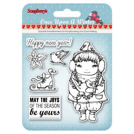 Stemple akrylowe ScrapBerry's 10.5cm, Once Upon a Winter 2
